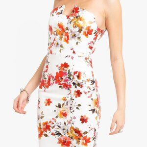 NWT BLACK HALO ‘EVE’ LENA COCKTAIL SHEATH FLORAL DRESS